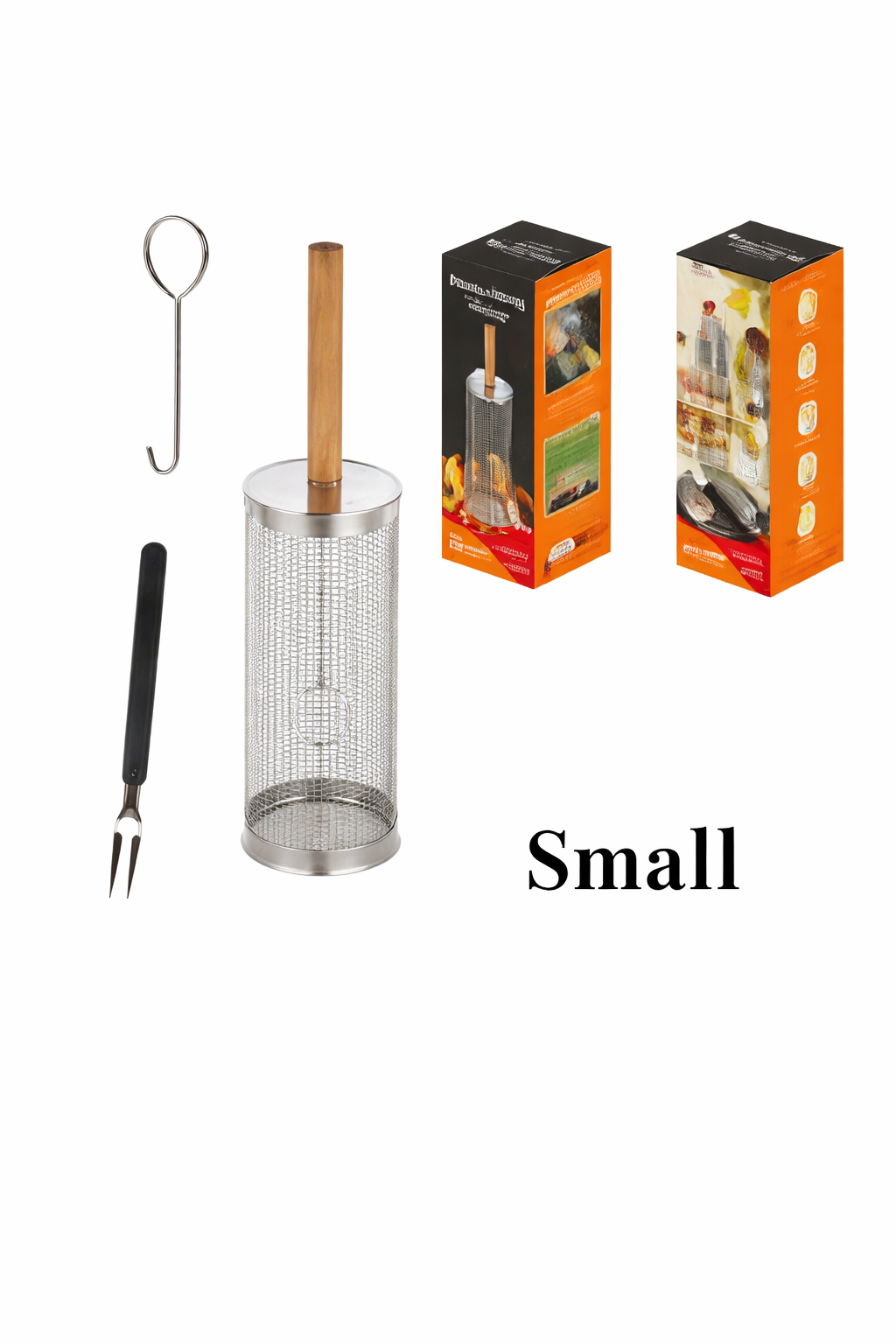 RollGrill™ Rotating BBQ Basket